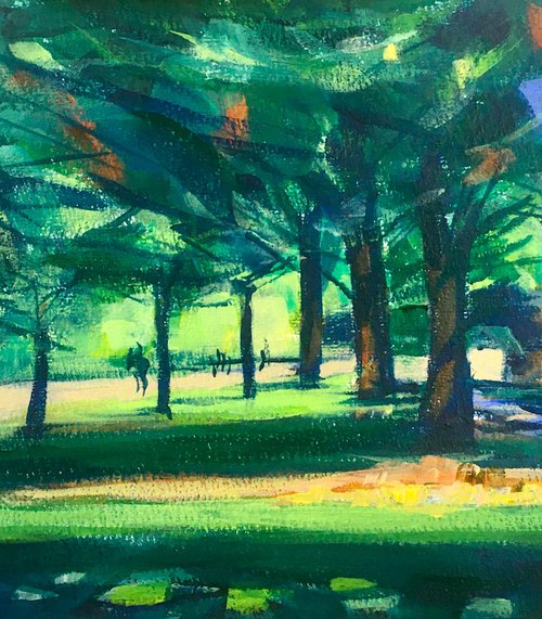 Christ Church Meadows study by Stuart Roper