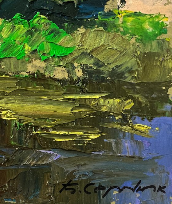 Trees near the Pond