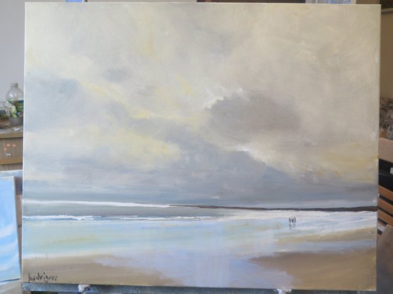 Bridlington Beach, Feb 20