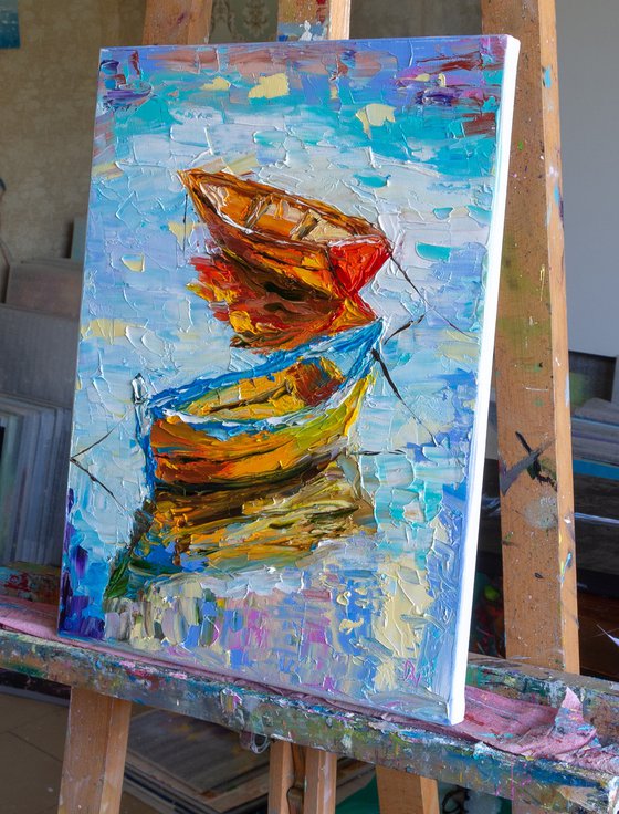 Boats on the river