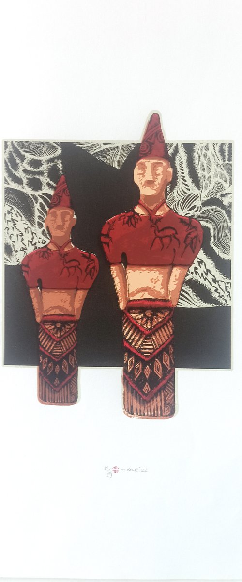 Archaic Period Figurine; Offering by Mine Okur