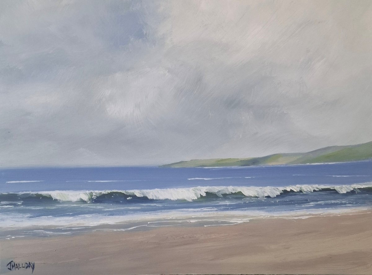 Northern Wave By John Halliday, 16 X 12, Artwork For Sale On Artfinder