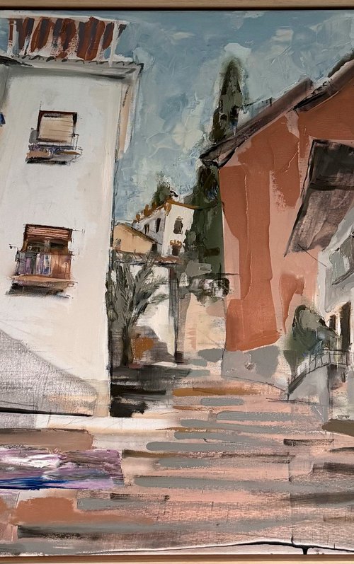 landscape Granada by Mykhailo Korobkov