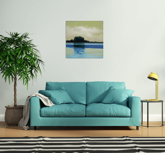 Clarity 30x30" 76x76cm by Bo Kravchenko