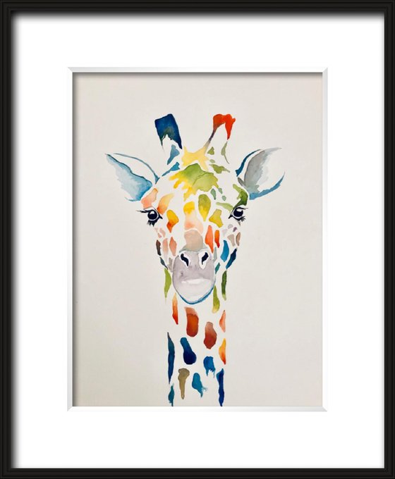 Giraffe - Limited Edition Print