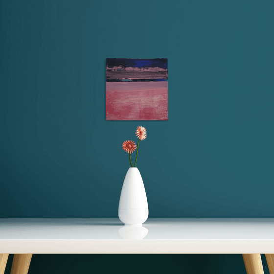 Abstract Blue and Pink