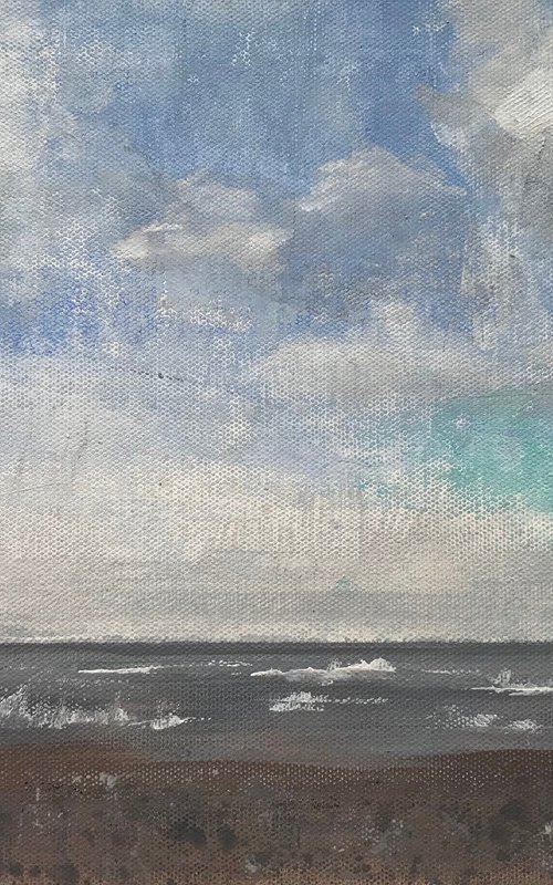 Coastal Blue - North Norfolk Coast - Seascape 5 by Catherine Winget