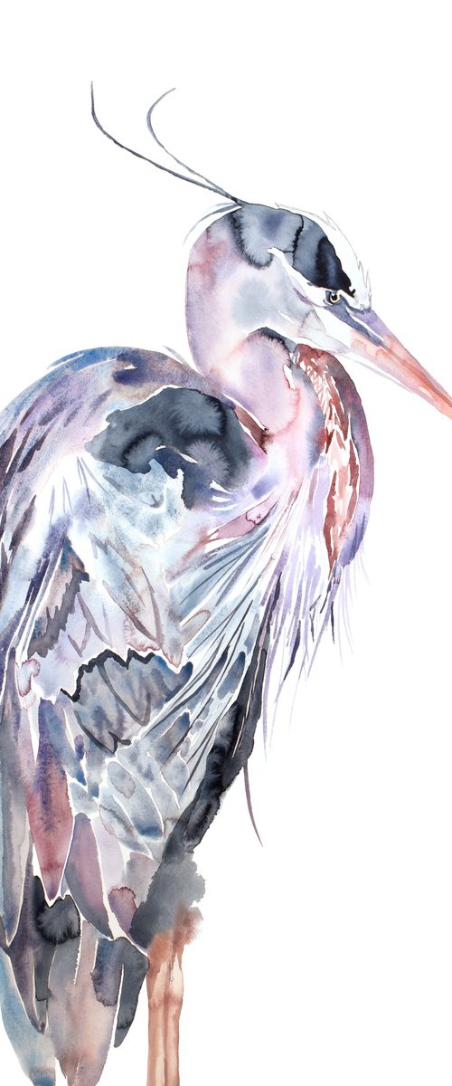 Heron No. 25 by Elizabeth Becker