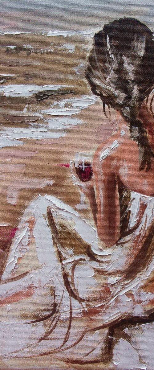 " TIME FOR WINE " by Monika Luniak