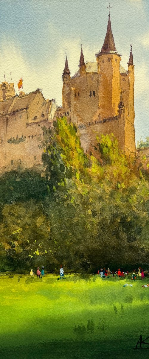 Alcázar of Segovia by Andrii Kovalyk
