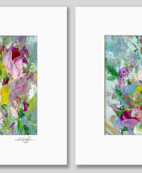 Floral Fall Set 1 by Kathy Morton Stanion