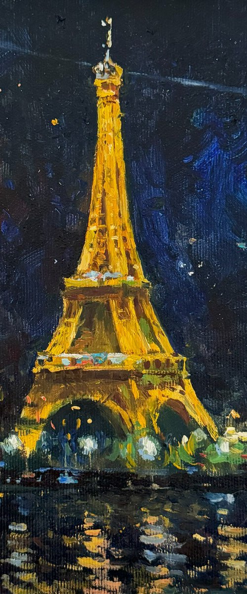 Paris Eiffel Tower by Evgeniia Mekhova