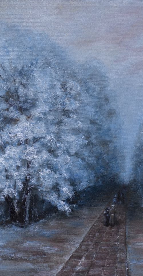 Winter Park inspired by Ivan Aivazovsky by Mila Moroko