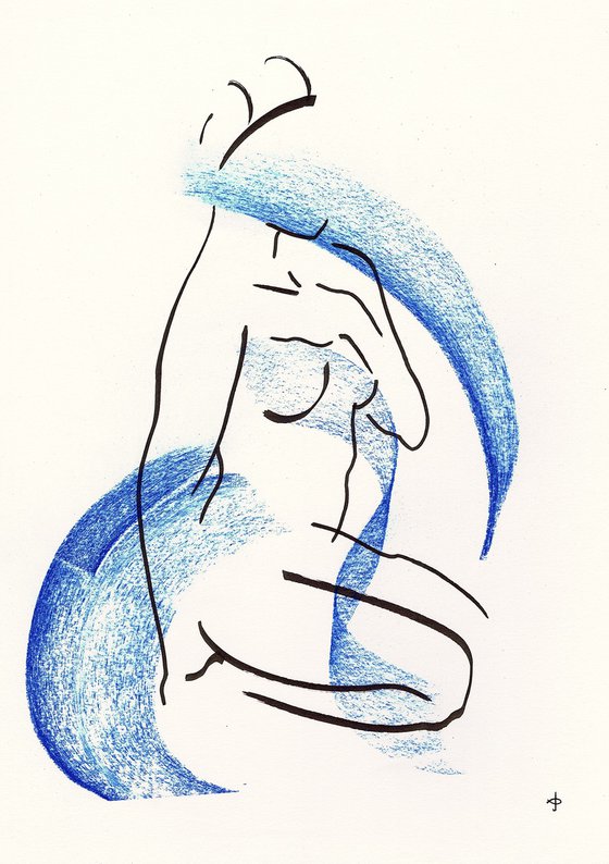 Blue Nude #01