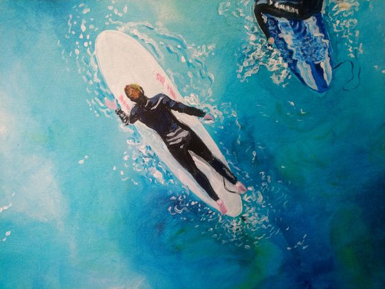 Surfers         60x80cm