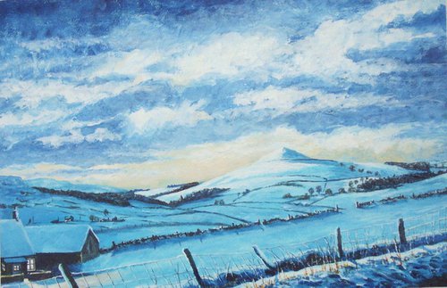 Whitehills near the Cat and Fiddle by Max Aitken