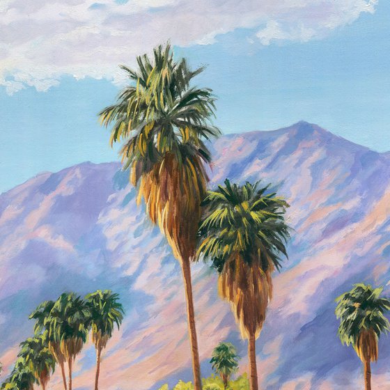 Palm Springs desert mountains