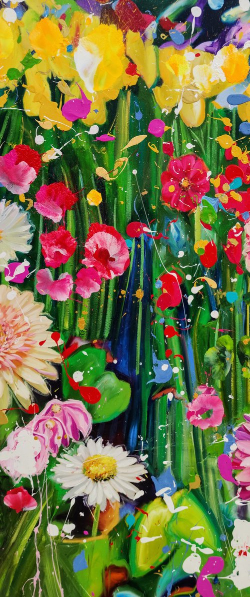 we fell in summer flowers by Angie Wright