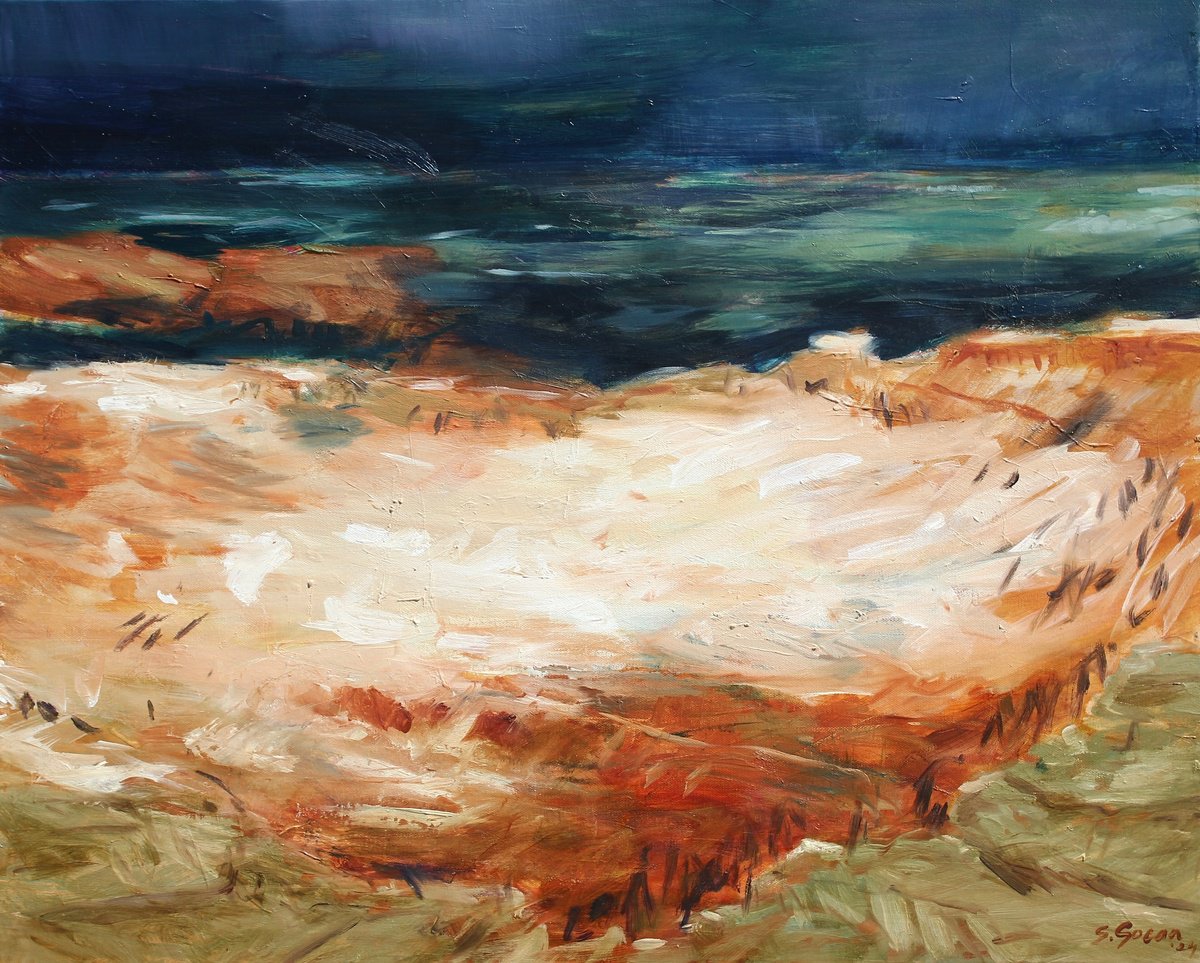 Rain Over The Canyon By Simona Gocan, 30 X 24, Artwork For Sale On Artfinder