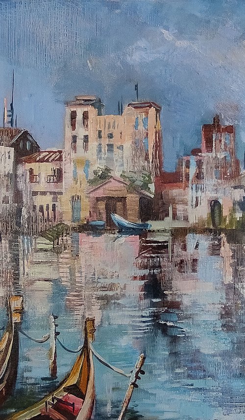 Blue Venice by Maria Kireev