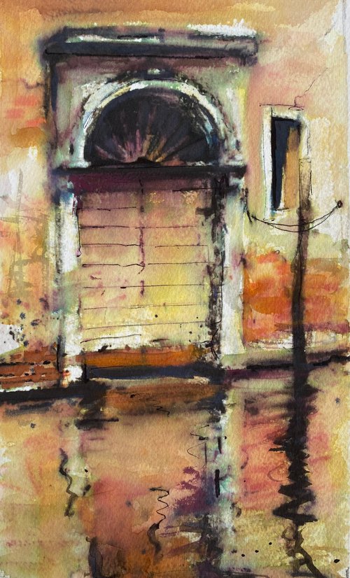Venetian doorway 2 by Teresa Tanner