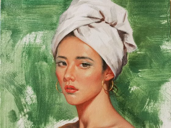 Portrait of Bather#26721