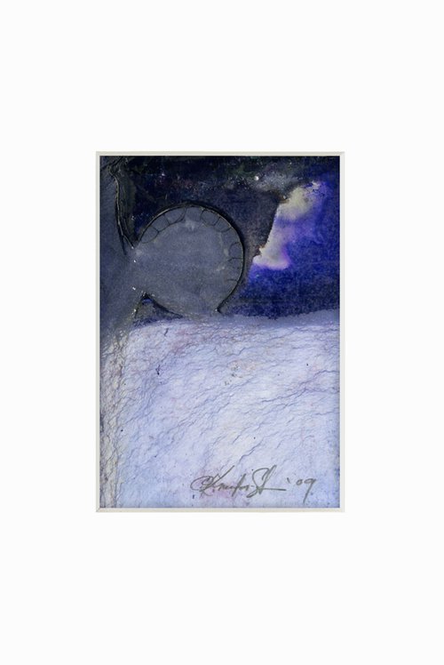 Dark Mystery 2 - Small painting by Kathy Morton Stanion by Kathy Morton Stanion