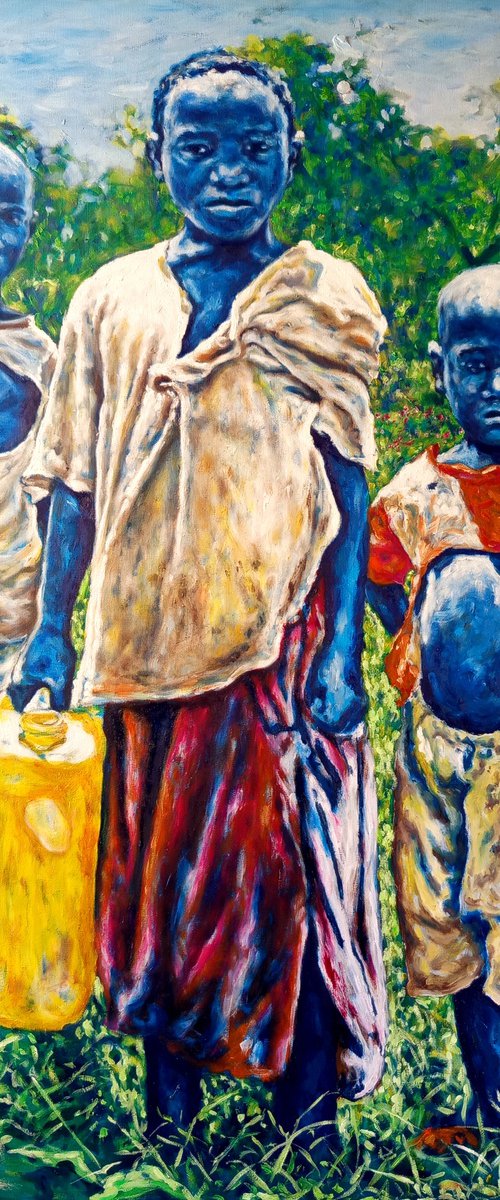"Seeking The Source I" by Clement Mohale