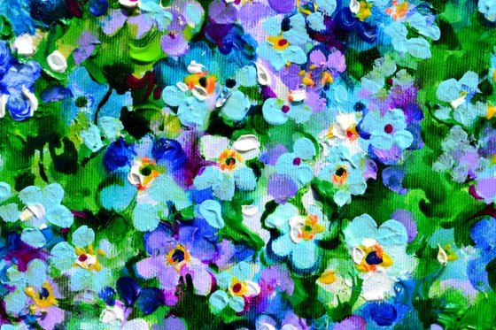 Wild Forget Me Not Flowers