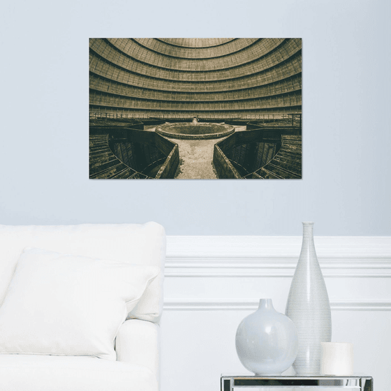 Cooling Tower IV (Large, Mounted, Ready to Hang)