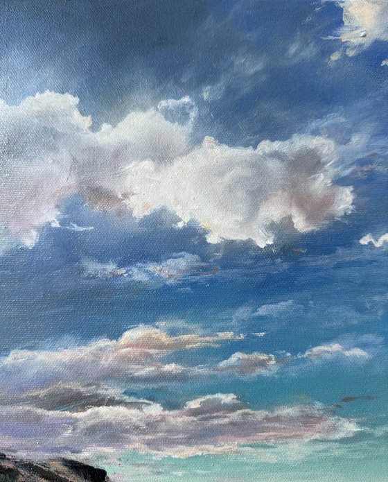 Morning calm by the Sea