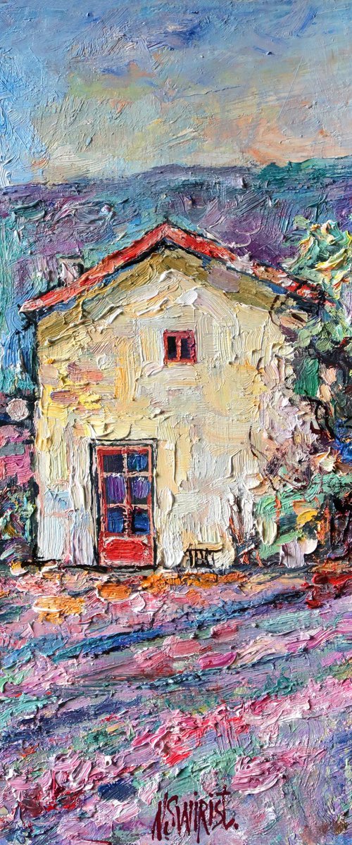 Farm in Provence. by Nikifor Swiristuhin
