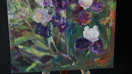 Irises - irises painting #4