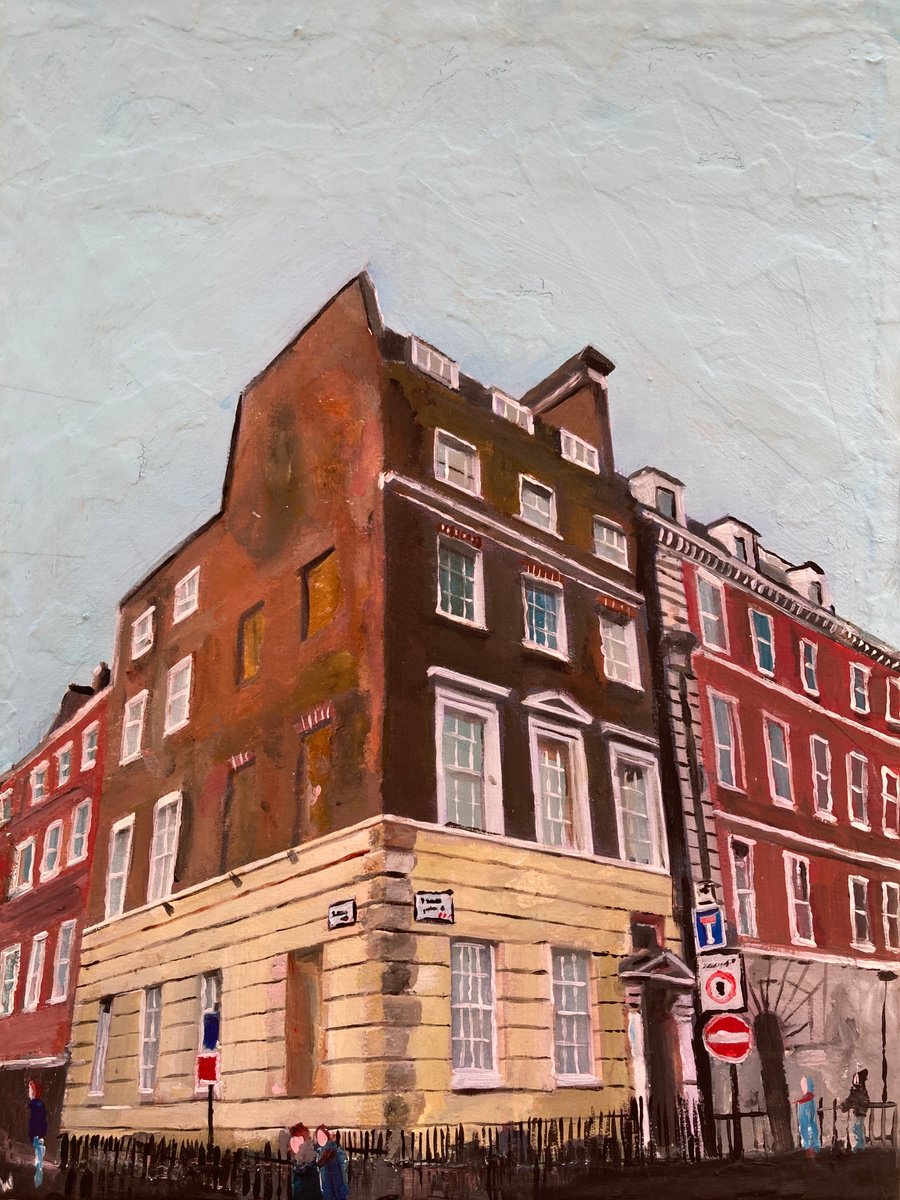 Soho Hustle And Bustle, London By Andrew Reid Wildman, 10 X 12, Artwork For Sale On Artfinder