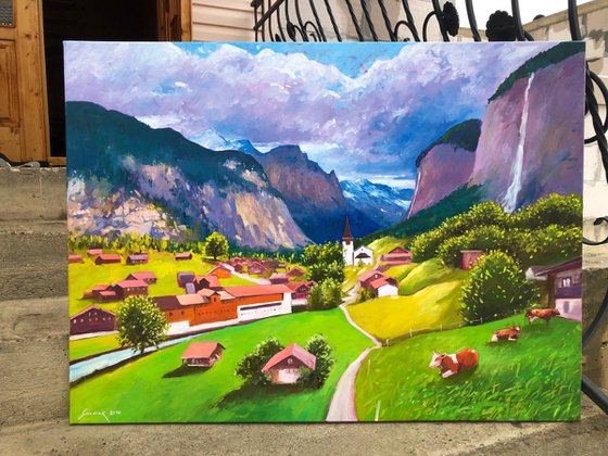 Lauterbrunnen. Whisper of mountains