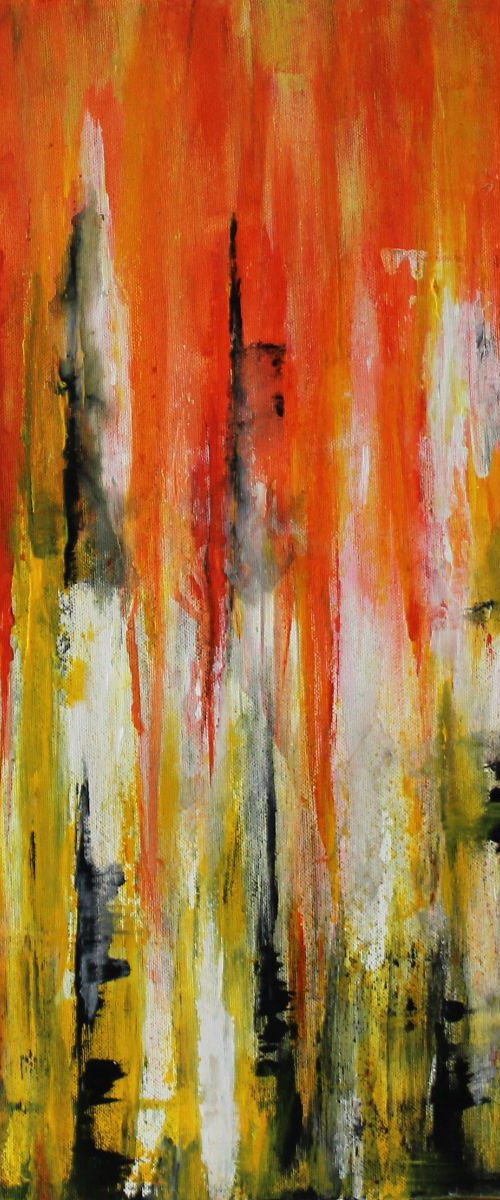 Yellow yes 5 by Paula Berteotti