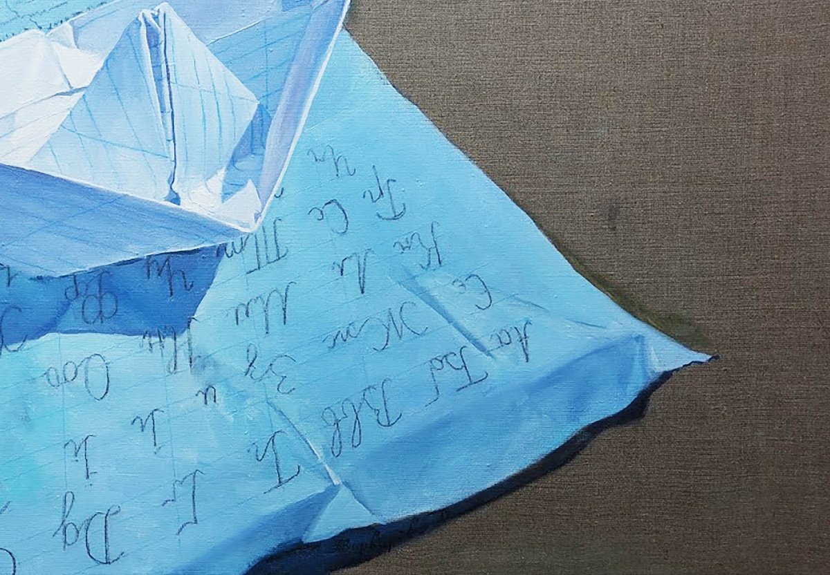 Photorealistic Still Life Giclee Print By Anatolii Varvarov, 28 X 20, Terra Incognita, Original Artwork