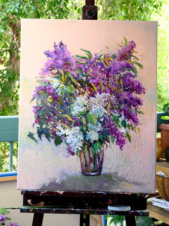 LIlacs in the Vase