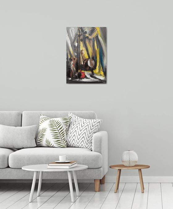 Still Life with Kamancha