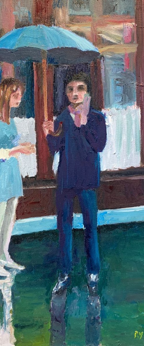 London In The Rain by Ryan Louder