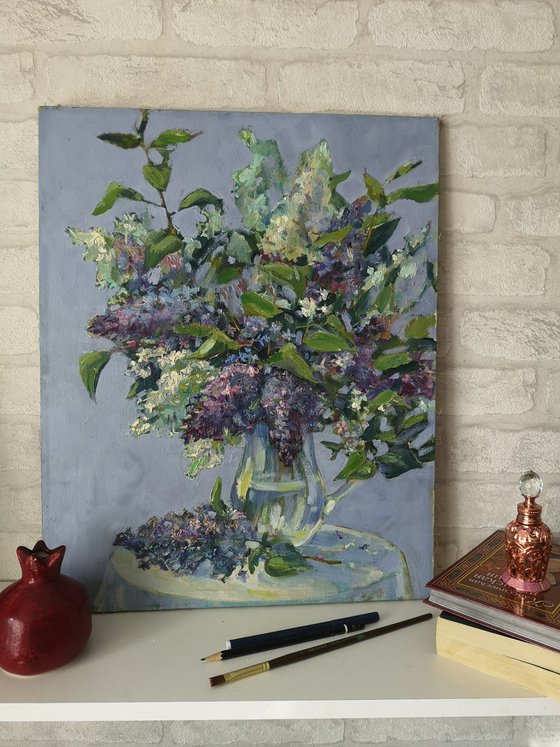 Still life with lilac