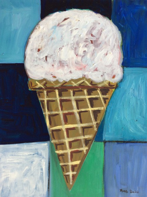 Coconut Ice Cream Cone" by Roberto Munguia Garcia