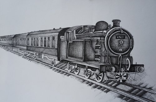 Vintage train 2021 by Syed Akheel