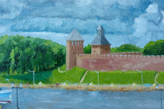 Novgorod, The Great, River View