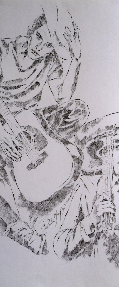THE GUITARISTS by Paola Imposimato