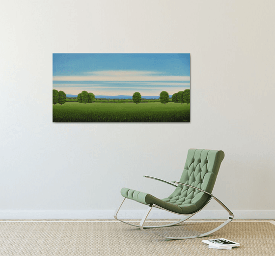 Peaceful Day - Blue Sky