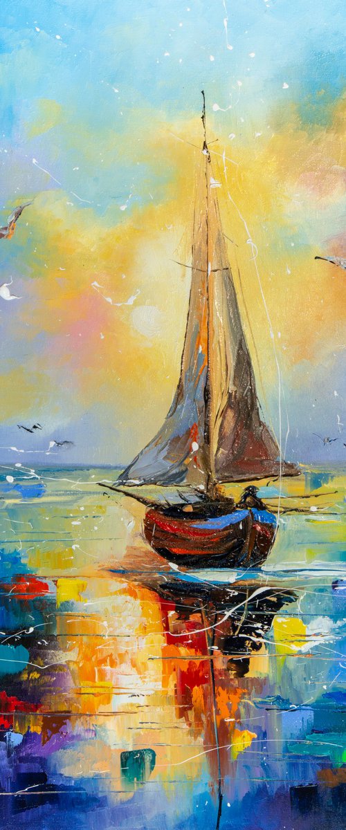 Enjoy sailing by Liubov Kuptsova