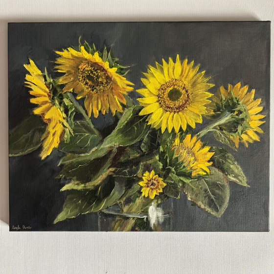 Sunflowers bouquet
