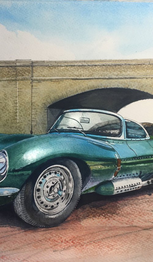 SOLD McQueen XKSS by John Lowerson