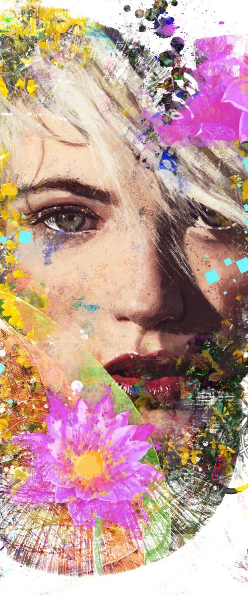 blooming in the garden by Yossi Kotler